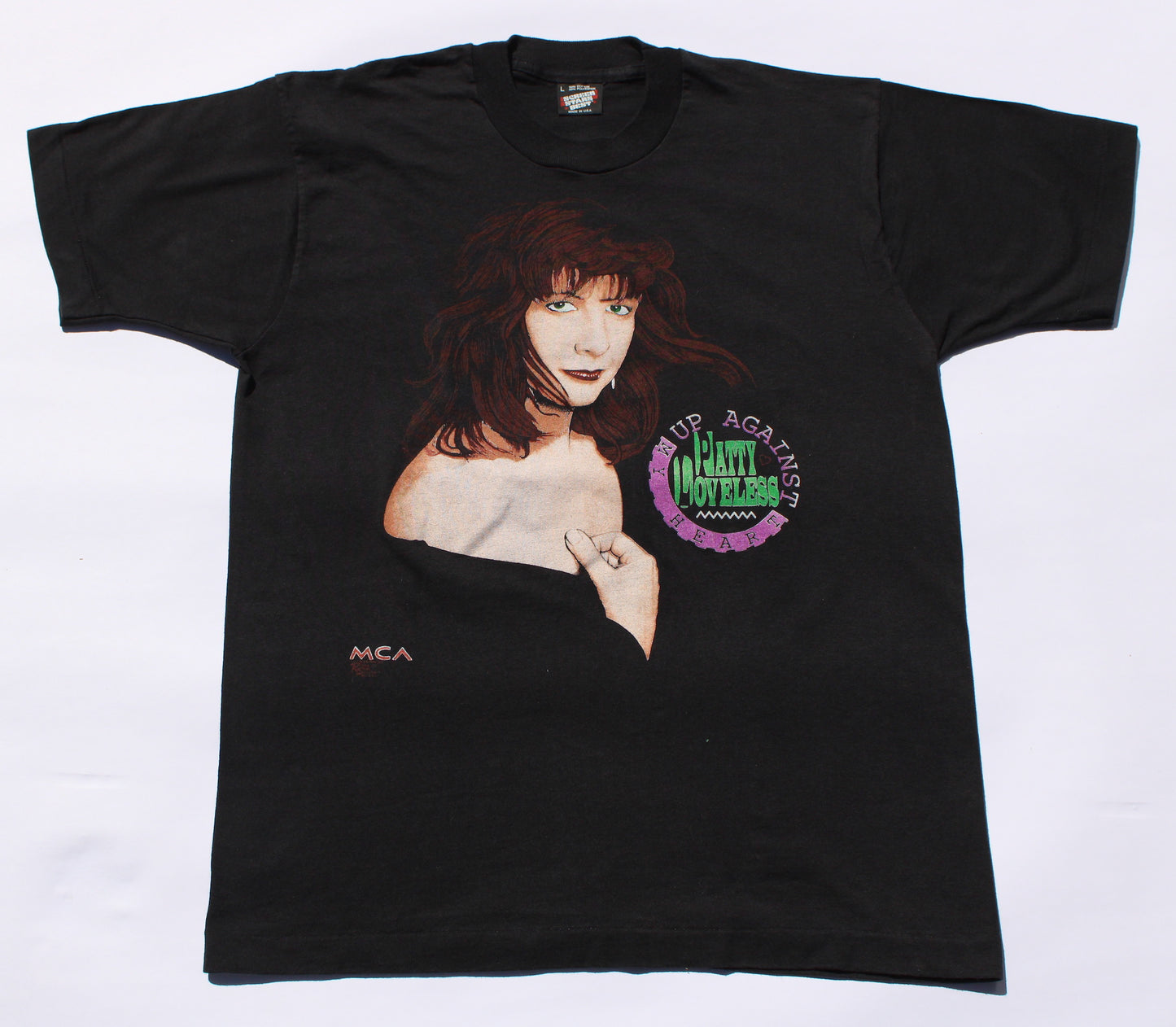 1991 Size Large Patty Loveless "Up Against My Heart" Tee Shirt