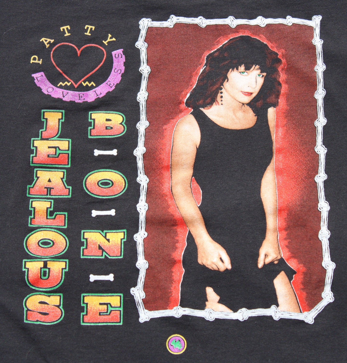 1991 Size Large Patty Loveless "Up Against My Heart" Tee Shirt