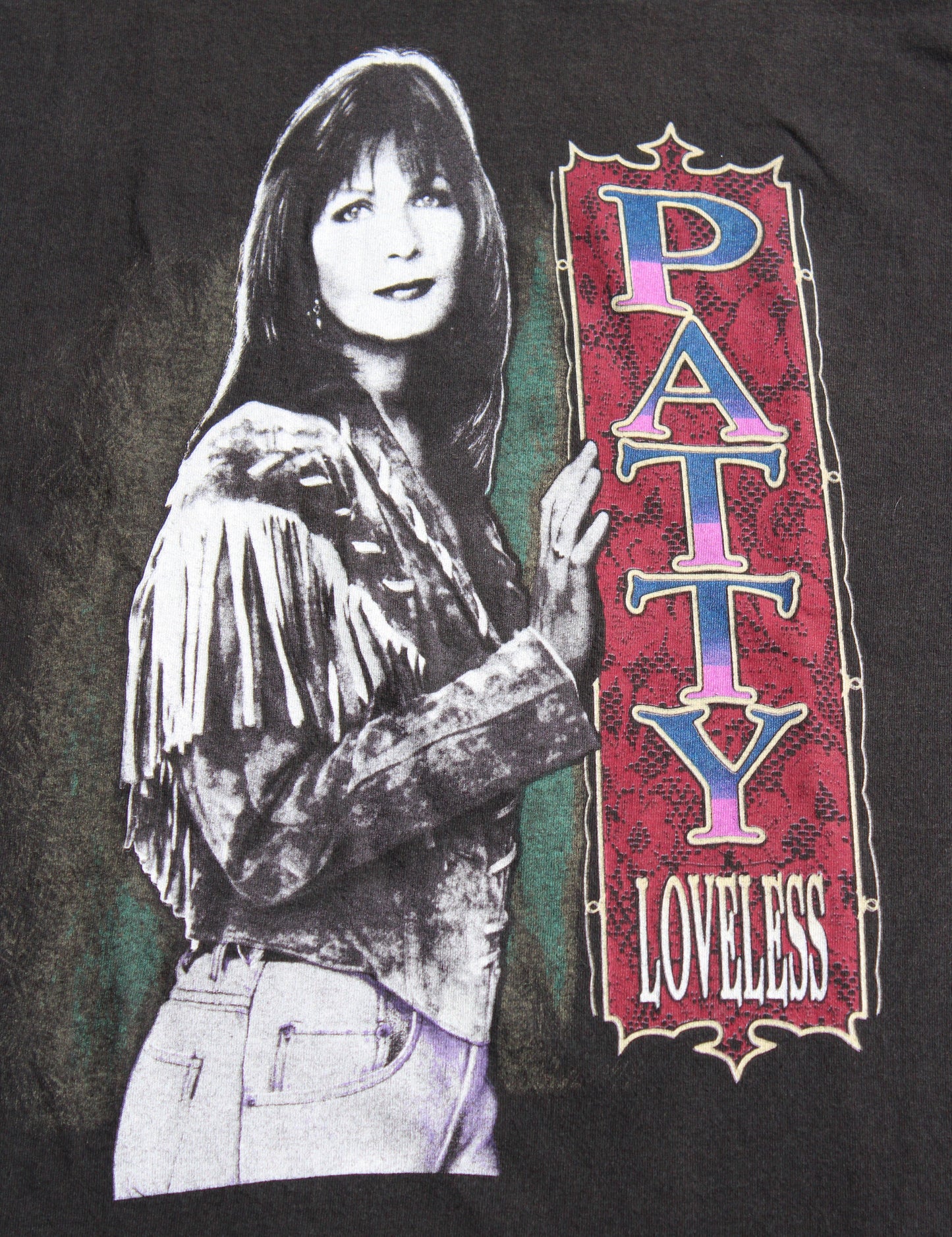 1994 Size XXL Patty Loveless "Blame It On Your Heart Tour" Tee Shirt