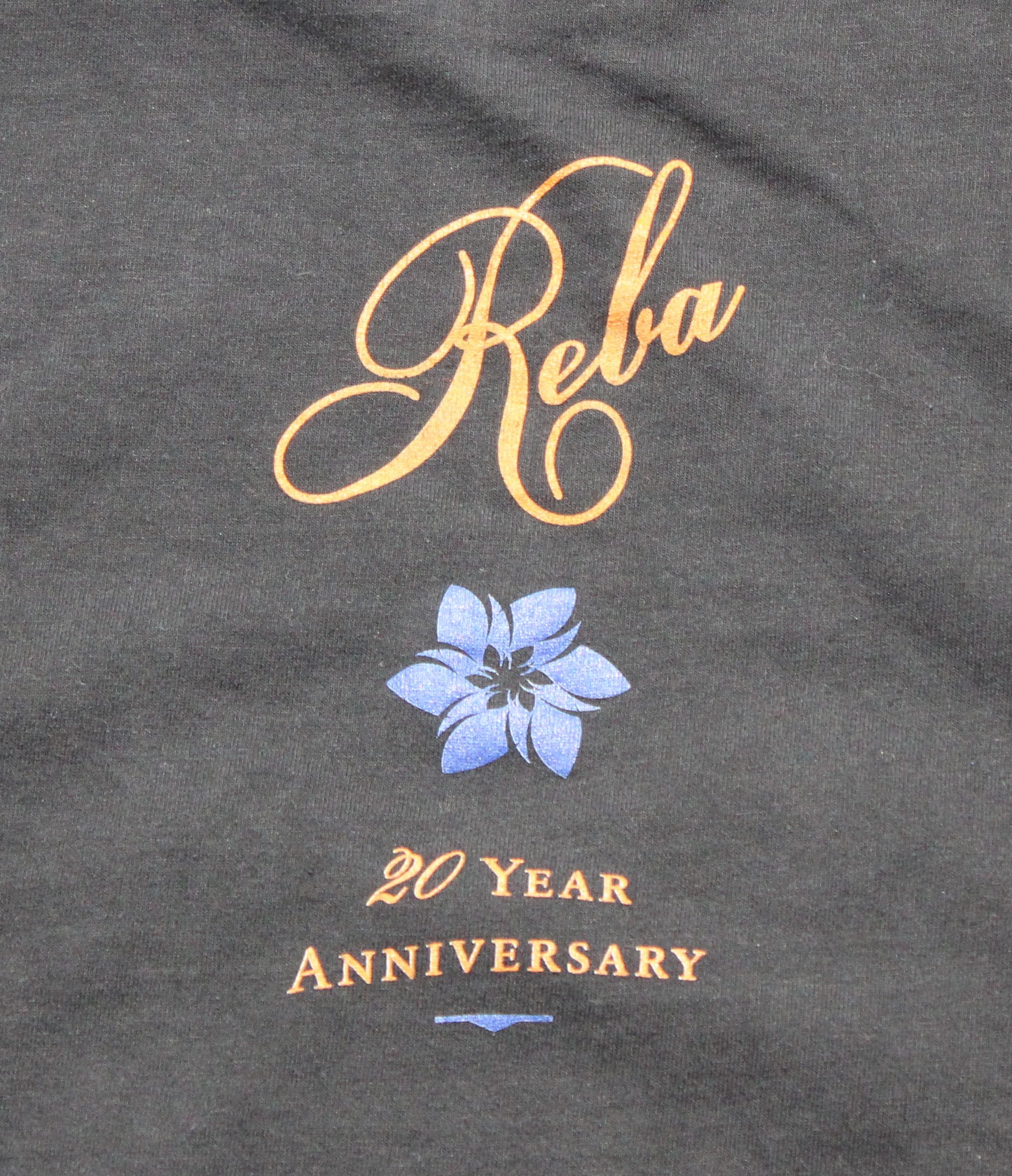 1990's Size Large Reba McEntire "20 Year Anniversary" Tee Shirt