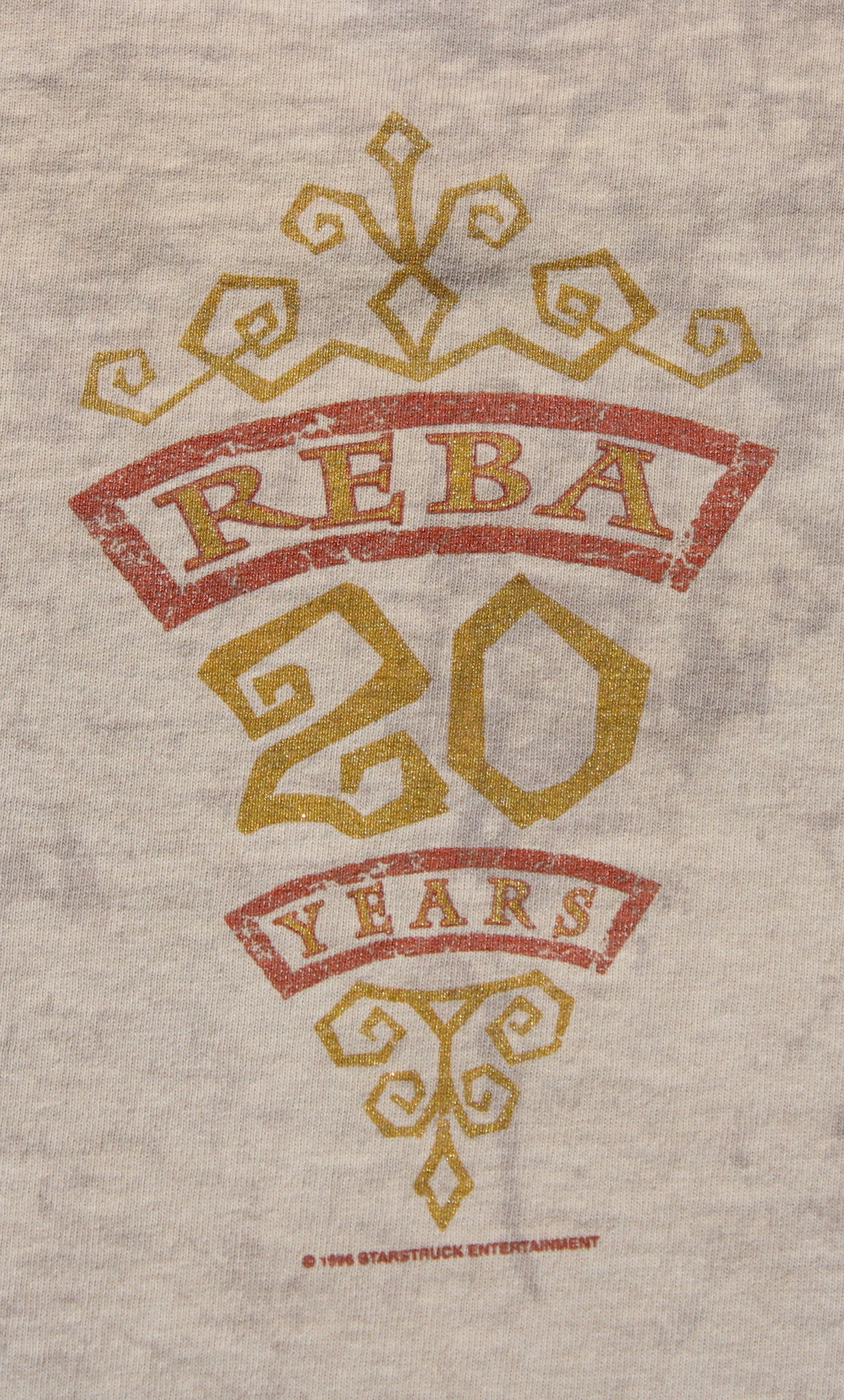 1996 Size XXL Reba McEntire "Starting Over" Tee Shirt