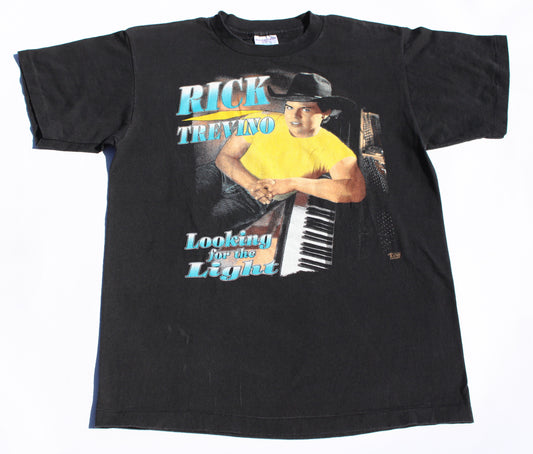 1990's Size Large Rick Trevino "Looking For The Light" Tee Shirt