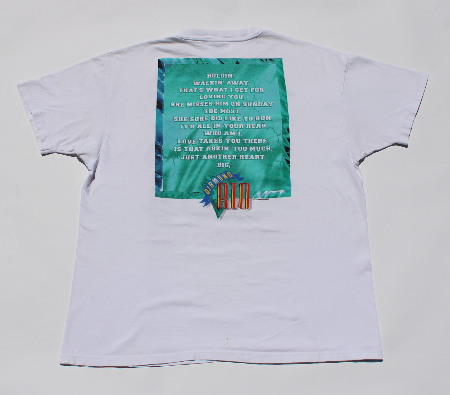 1990's Size XL Diamond Rio "IV" Tee Shirt