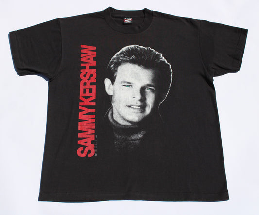 1993 Size XL Sammy Kershaw "Face" Tee Shirt