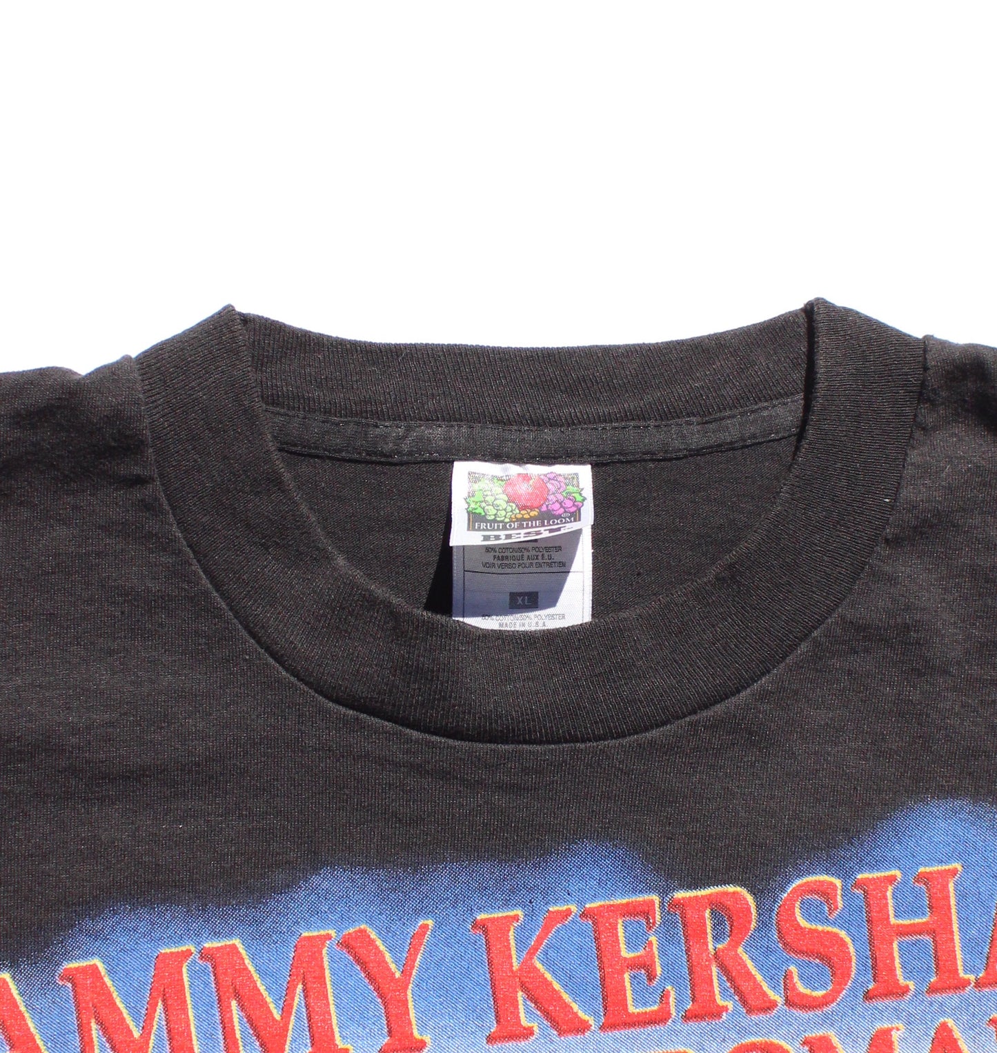 1994 Size XL Sammy Kershaw "Third Rate Romance" Tee Shirt