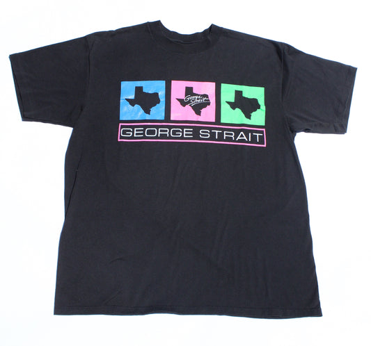 1990's Size Large George Strait "Texas" Tee Shirt