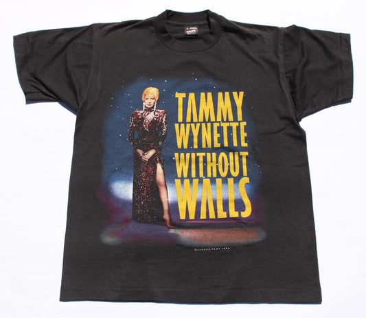 1994 Size Large Tammy Wynette "Without Walls" Tee Shirt