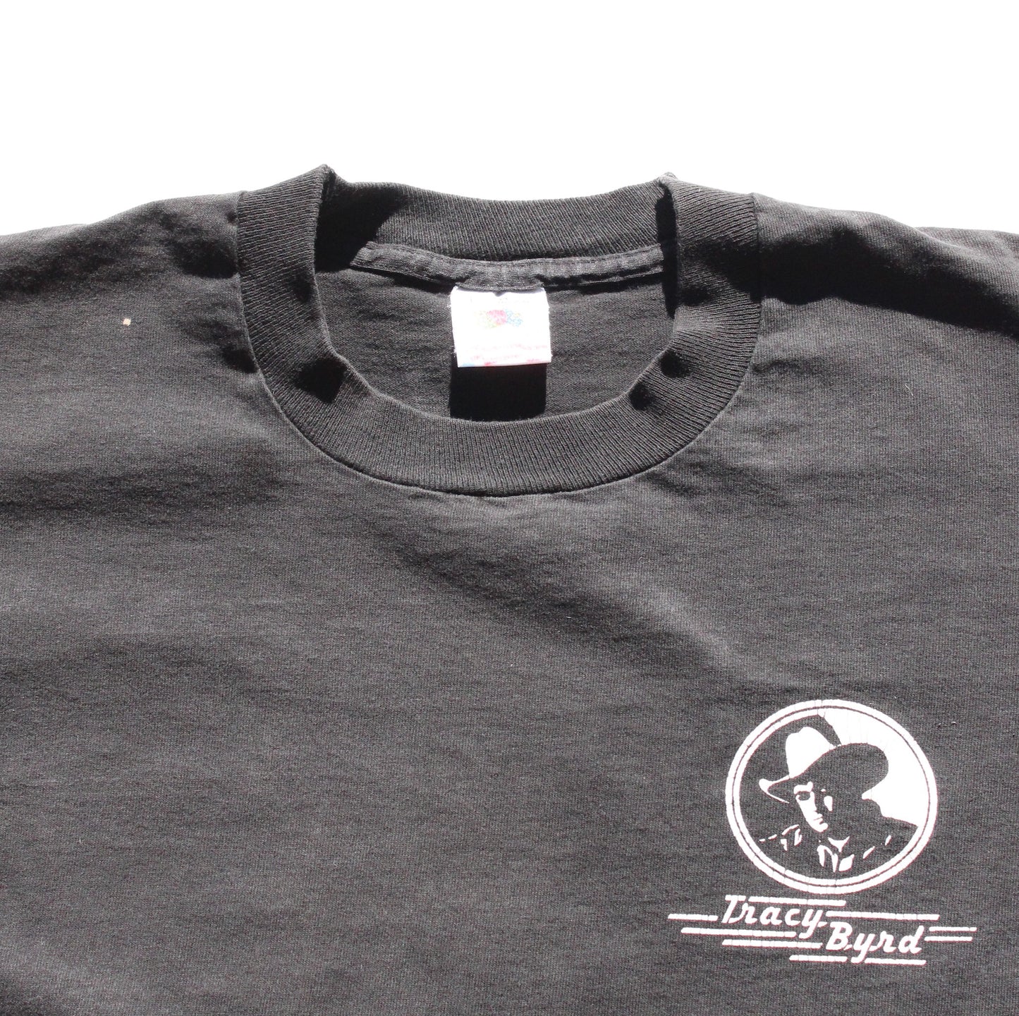 1990's Size Large Tracy Byrd "Logo" Tee Shirt