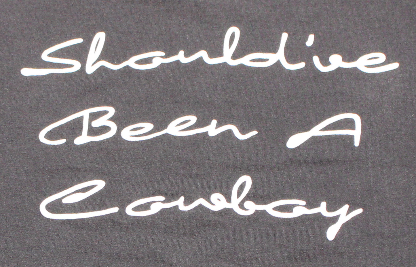 1990's Size Large Toby Keith "Should've Been A Cowboy" Tee Shirt