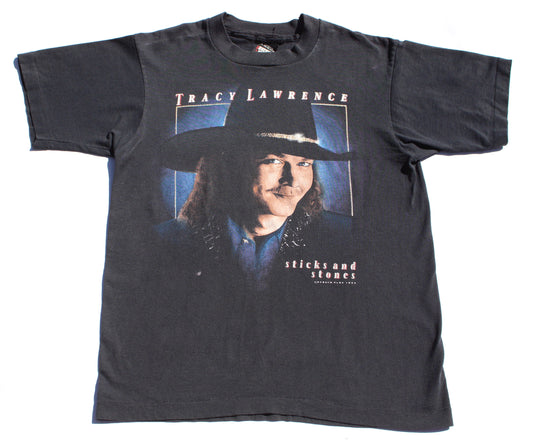 1992 Size Large Tracy Lawrence "Sticks and Stones" Tee Shirt