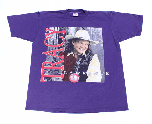 1993 Size Large Tracy Lawrence "Can't Break It To My Heart" Tee Shirt