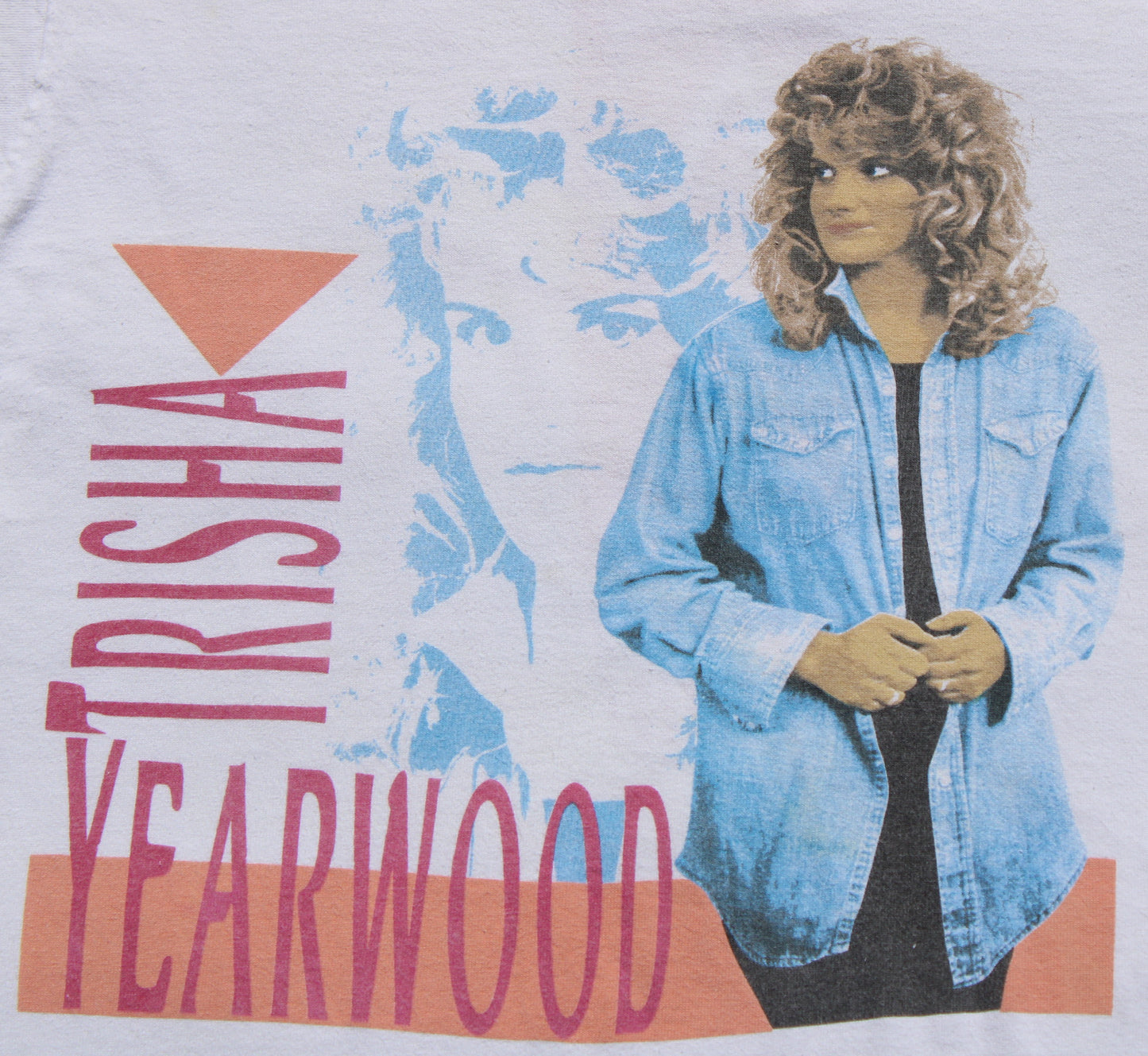 1990's Size Small Trisha Yearwood "Tour" Tee Shirt