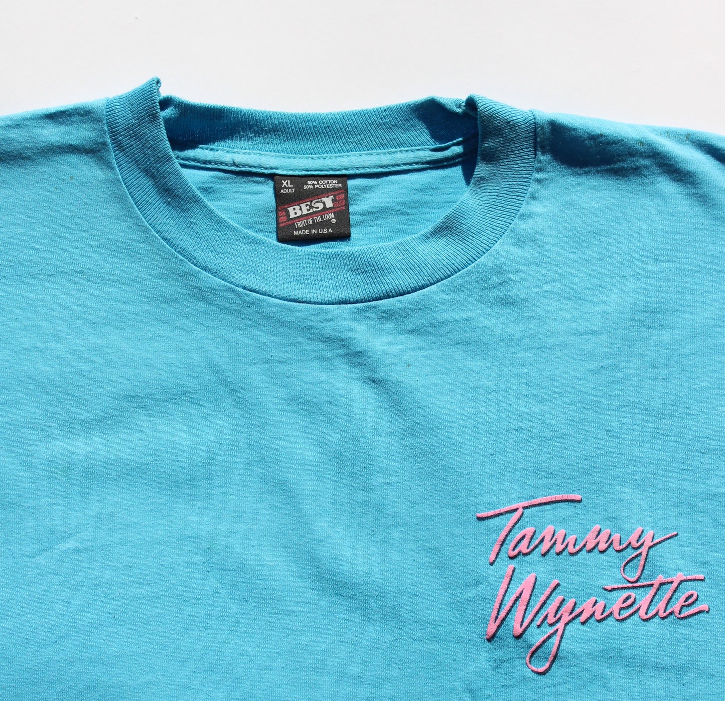 1990's Size XL Tammy Wynette "Stand By Your Man" Tee Shirt