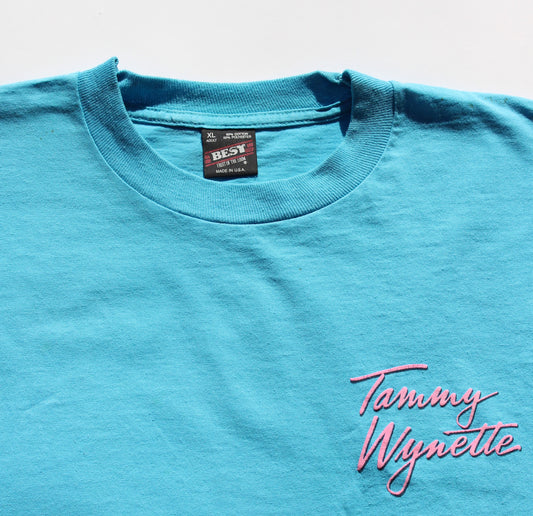 1990's Size XL Tammy Wynette "Stand By Your Man" Tee Shirt