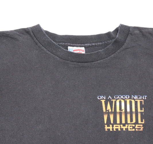 1996 Size Large Wade Hayes "On A Good Night" Tee Shirt