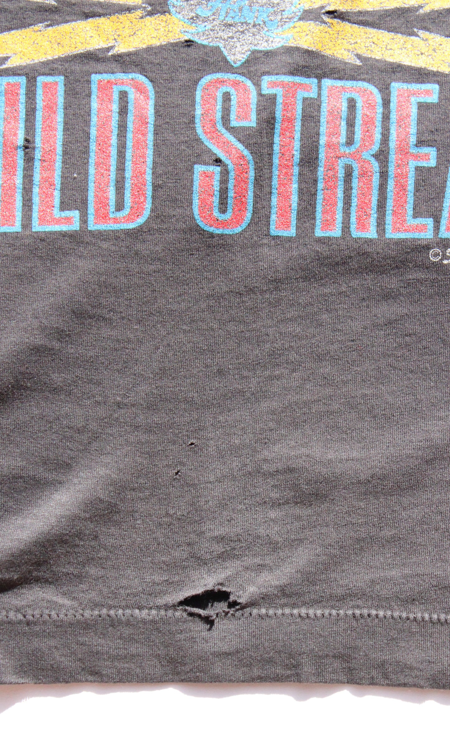 1988 Size Medium Hank Williams Jr. "Bocephus-Wild Streak" Tee Shirt