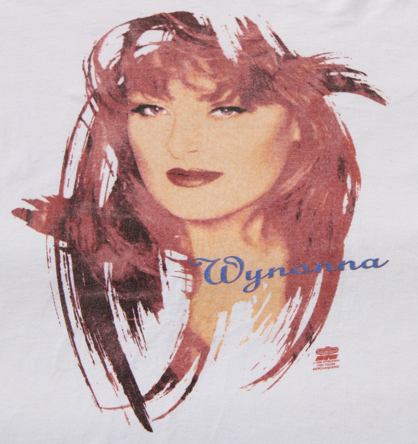 1993 Size Large Wynonna "Face" Tee Shirt