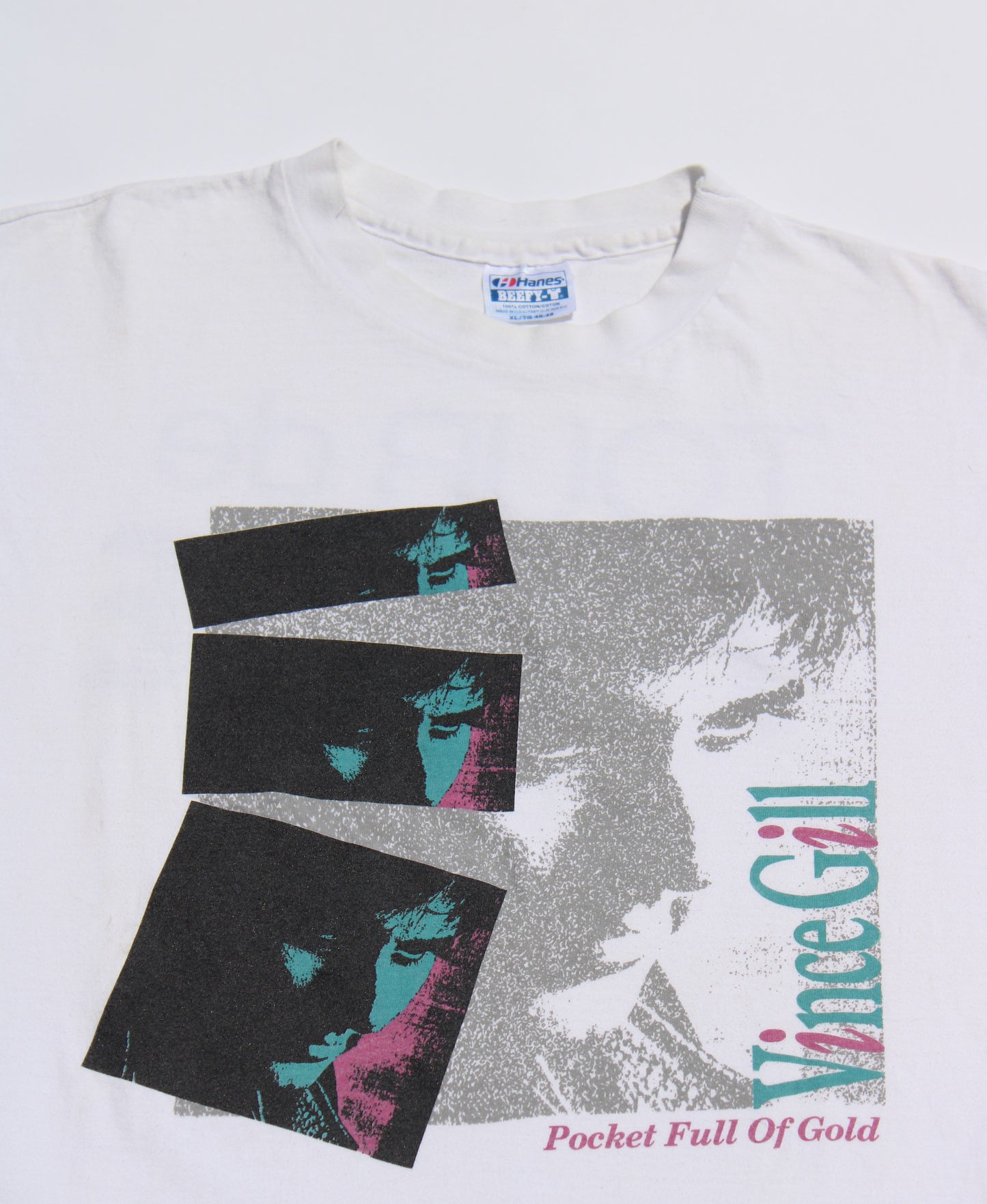 1991 Size XL A Vince Gill "Pocket Full Of Gold" Tee Shirt