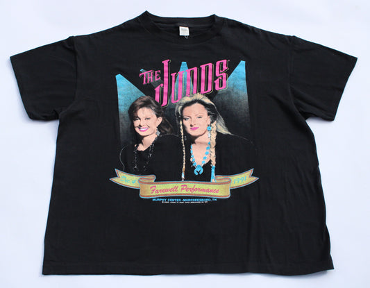 1991 Size XXL The Judds "Farewell Performance" Tee Shirt