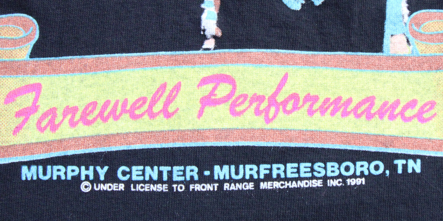 1991 Size XXL The Judds "Farewell Performance" Tee Shirt